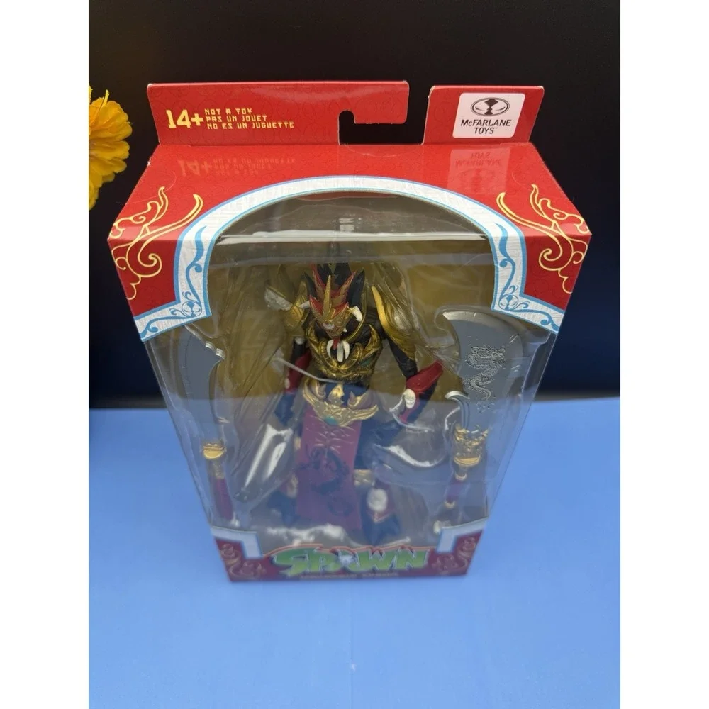 McFarlane Toys Mandarin Spawn Red Outfit 7-Inch Action Figure NEW SEALED!‎